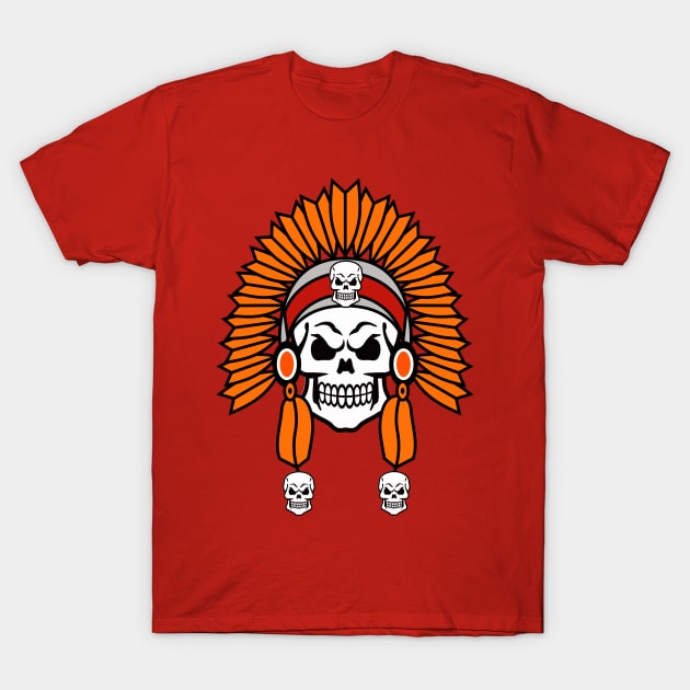 Traditional Halloween Skull T-Shirt by soaktrendingworld